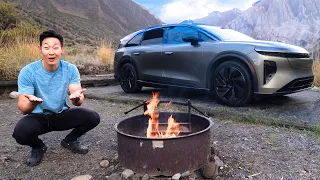 I Tried Camping with the Lucid Gravity...