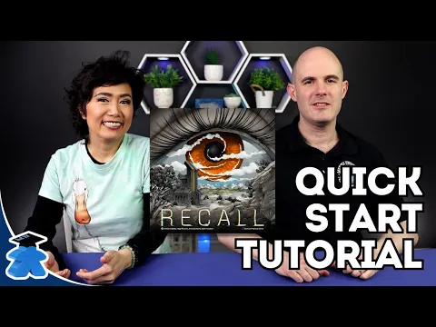 Recall - Start Playing Under 12 Minutes. A Board Game How to Play, Quick Start Tutorial