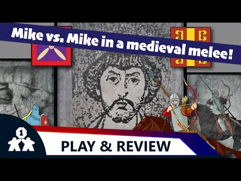 Command & Colors: Medieval solo play w/ CDG solo system (review copy provided)