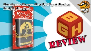 Boardgame Heaven How To Play & Review 194: Kiri-ai: the Duel (Lucky Duck Games)