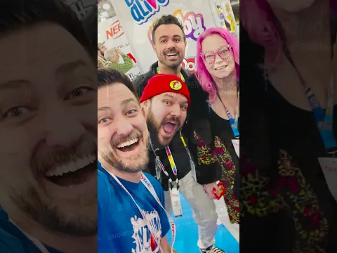 Sneak Peeks & Big Reveals at New York Toy Fair! #gameindustry #toyfair #shorts