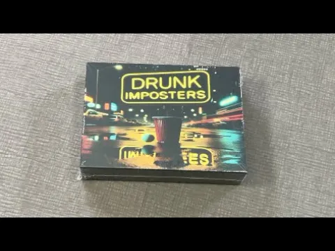 TDG: Drunk Imposters unboxing with Ray