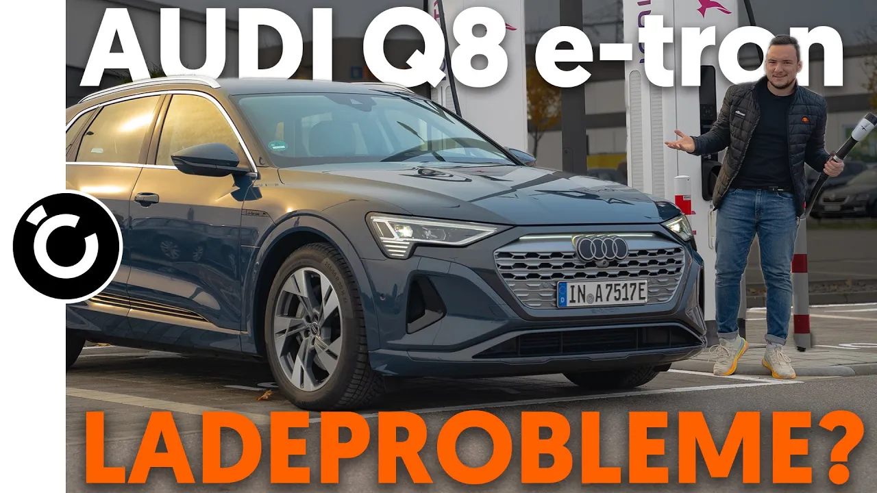 Audi Q8 55 e-tron Ladeprobleme - NUR IONITY schafft‘s schnell genug!