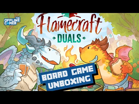 Flamecraft Duals Unboxing – Adorable Dragons & Clever Pattern Battles!