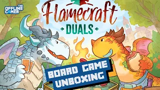 Flamecraft Duals Unboxing – Adorable Dragons & Clever Pattern Battles!