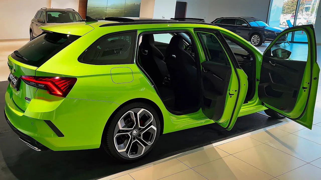 2022 Skoda Octavia vRS Estate - interior and Exterior Details (Stylish and Elegant)