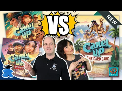 Camel Up the Card Game️ - What's new and different from the other Camel Up games?