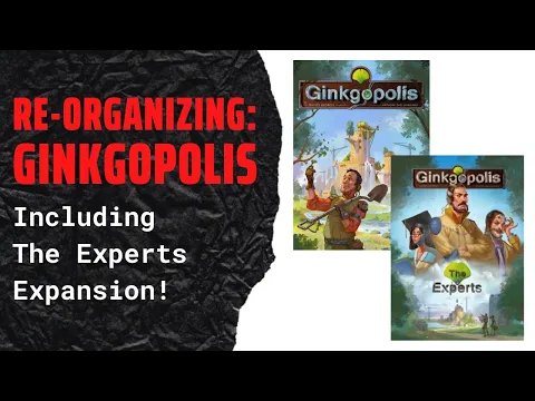 Re-Organizing Ginkgopolis (The Experts Expansion, Fully Sleeved, One Box, No Lid Lift) SideGame LLC