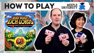 Bad Baby Lich Lords☠️🏰- How to Play Board Game