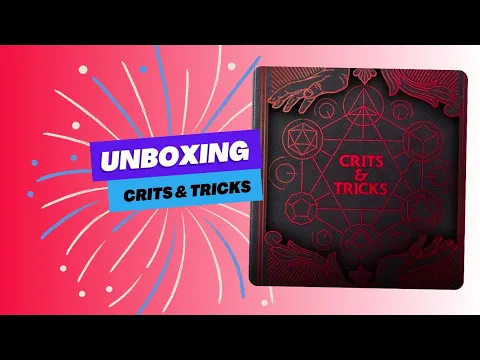 Crits and tricks unboxing