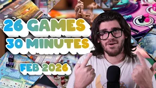 Ranking Every Board Game I Played — February 2026 (26 Games Ranked!)