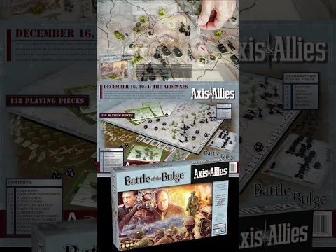 Axis & Allies: Battle of the Bulge | Quick Board Game Review #boardgame #boardgames