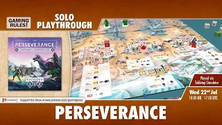 Perseverance - Episode 1 Solo Playthrough