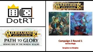 PtG2 Rd 1 Seraphon vs Disciple Arcane Prize