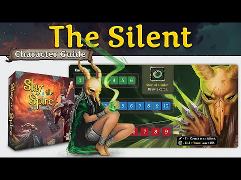 How to Play The Silent | Full Character Guide | Slay the Spire: The Board Game