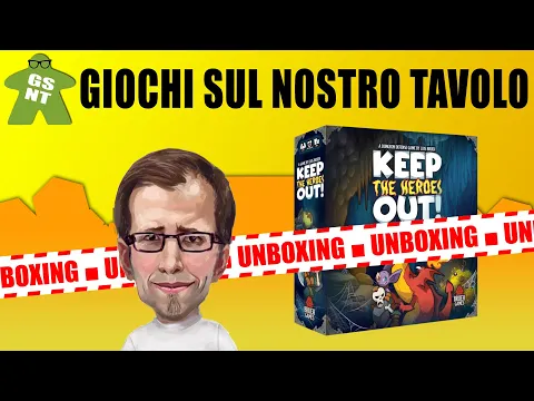 [Disinscatola] - 356 - Keep the Heroes Out! (unboxing) by fabiofiol