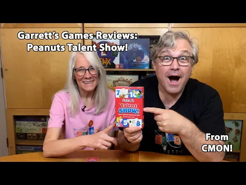 Garrett's Games Reviews Peanuts Talent Show from CMON!
