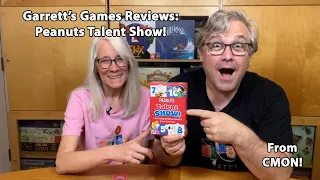 Garrett's Games Reviews Peanuts Talent Show from CMON!