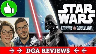 DGA Reviews Board Games: Star Wars: Empire vs Rebellion (Cozy Game Night)