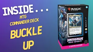 Inside…Kamigawa Neon Dynasty Commander Deck Buckle Up (4K 60fps)