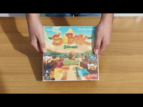 Unboxing di Sobek: 2 giocatori - gioco da tavolo