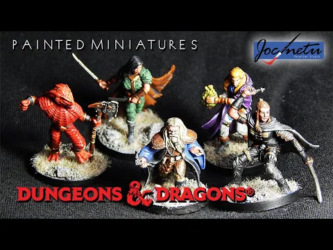 Dungeons & Dragons - Castle Ravenloft painted miniatures