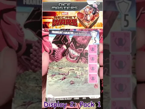 Dice Masters Secret Wars Display Two Opening: Pack 1 #shorts