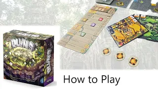 Ruins - Board Game Rules - how to play