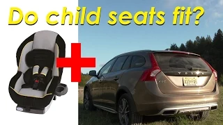 2015 5 Volvo V60 Cross Country Child Seat Review - In 4K!