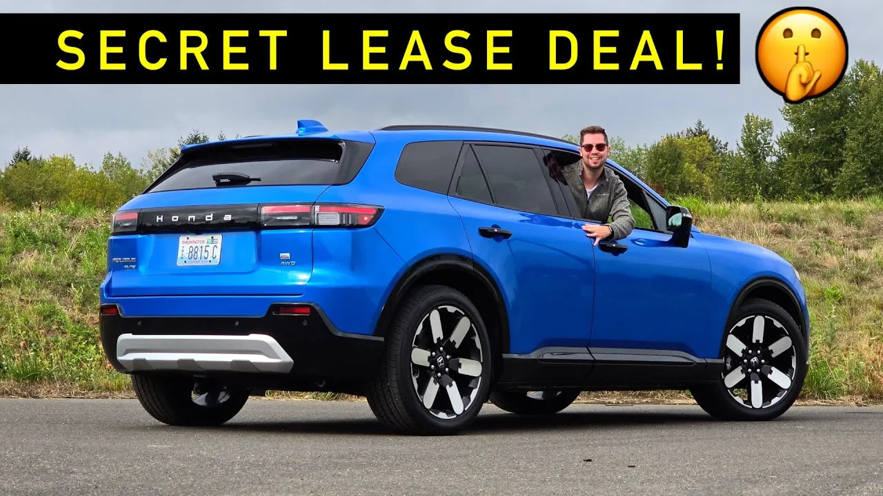 CHEAPEST LEASE! -- The $47,000 Honda Prologue Cost *LESS* Than a BASE CR-V to Lease!
