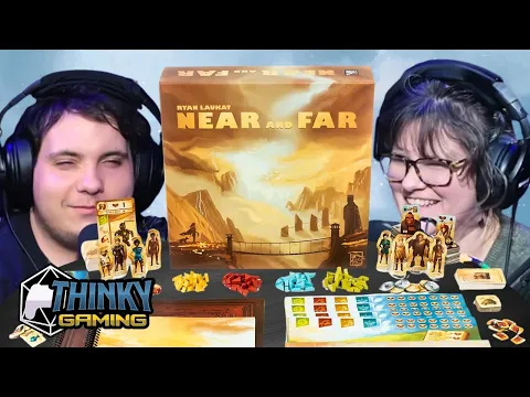 Near and Far Board Game Playthrough – Artifacts Dominate the Toxic Desert
