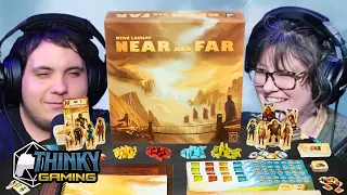 Near and Far Board Game Playthrough – Artifacts Dominate the Toxic Desert