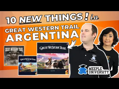 Top 10 New things in Great Western Trail Argentina vs Great Western Trail 1st and 2nd (that we like)