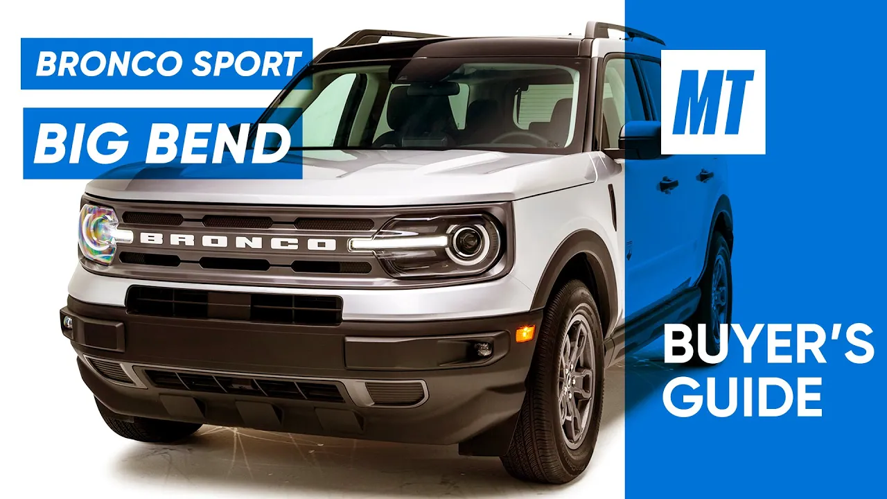 Is the Bronco Back? 2021 Ford Bronco Sport Big Bend REVIEW | MotorTrend Buyer's Guide