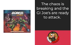 GI Joe Mission Critical Chaos Break by Purge Reviews