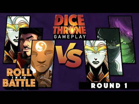 Dice Throne ROLL INTO BATTLE Gameplay | Round 1 (jourdo vs SuperK)