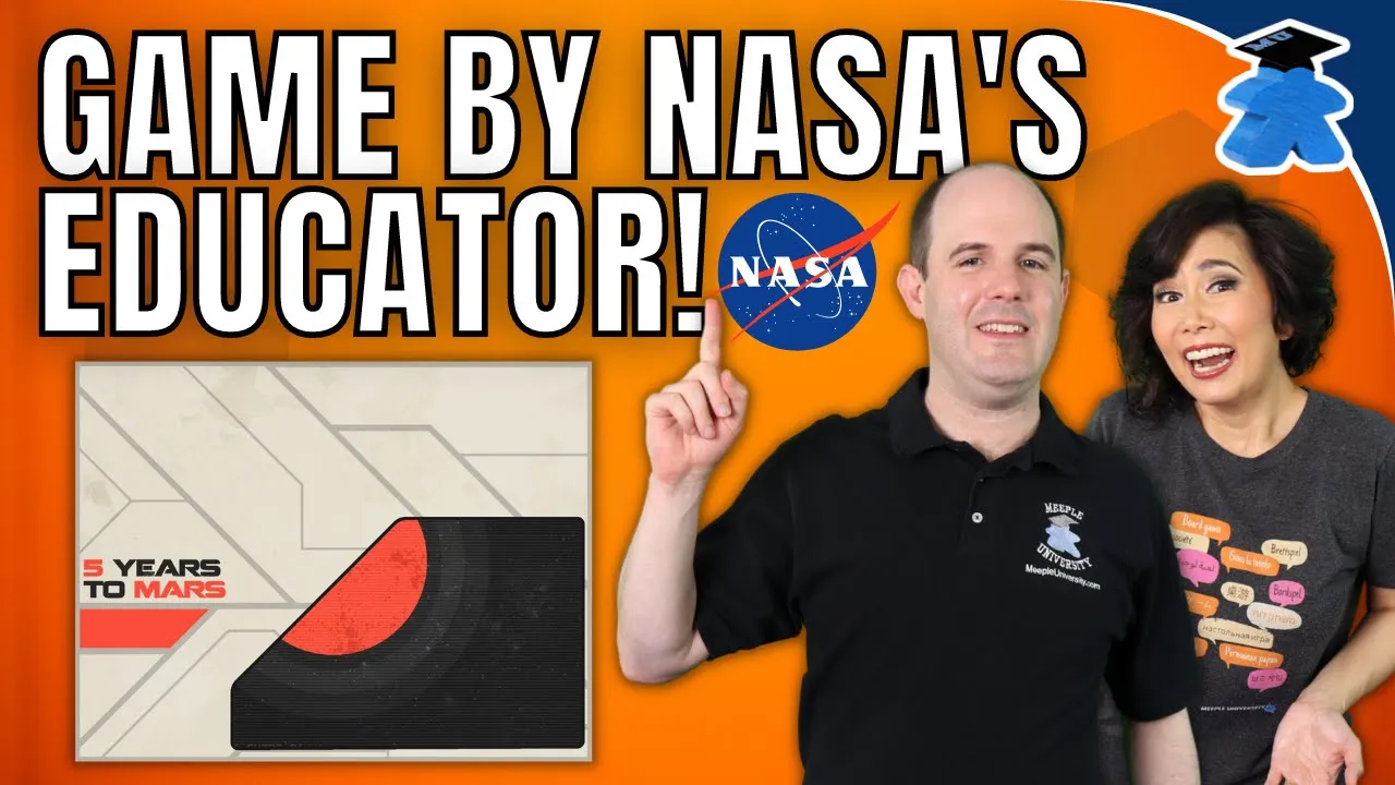 5 Years to Marsπ§βποΈπ - From NASA to Board Game!