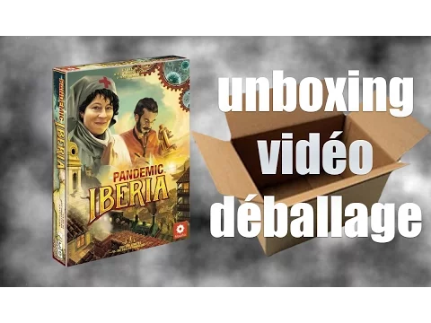 Pandemic Iberia unboxing