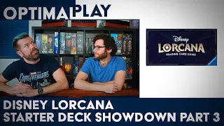 Lorcana Starter Deck Battle (Game 3) and Pack Opening! | Optimal Play