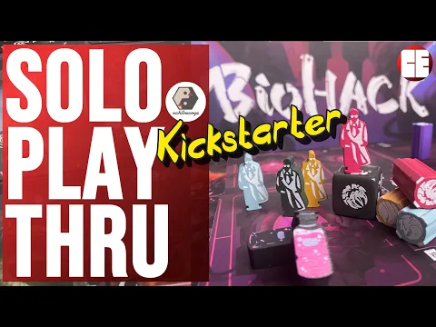 BioHack Solo Playthrough (Kickstarter) | Cardboard East