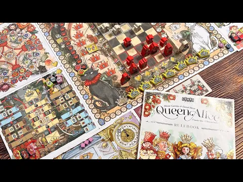 Queen Alice Board Game Teach and Playthrough