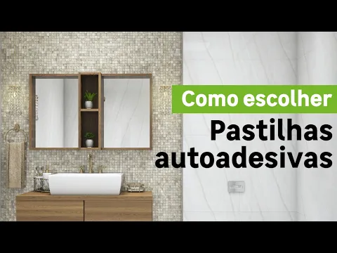 Pastilha Autodesiva AL1001 Bronze 30x30cm Glass Mosaic