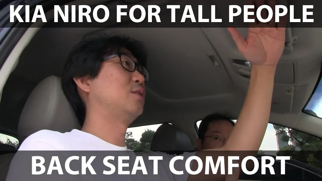 Kia Niro EV space for tall people + back seat comfort