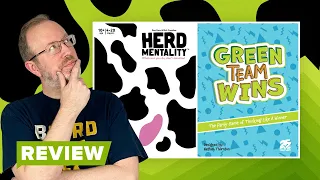 Game Review: Green Team Wins, Herd Mentality & What Were You Thinking?