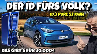 VW ID.3 Pure Autobahnreichweite und Ladezeit im Test. #vw #id3 #cars
