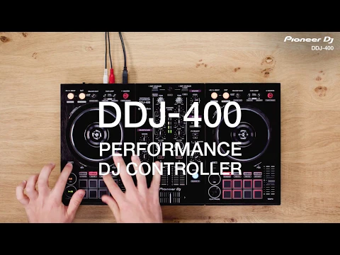Product video thumbnail for Pioneer DJ DDJ-400 2-Channel DJ Controller for rekordbox