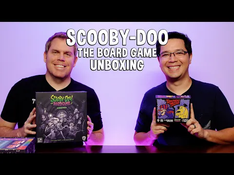 Unboxing Scooby-Doo The Board Game