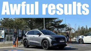 Audi Q4 E-Tron 50 Quattro Range Test