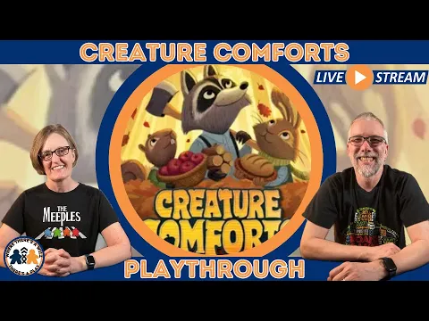 Creature Comforts | Playthrough | Kids Table Board Gaming