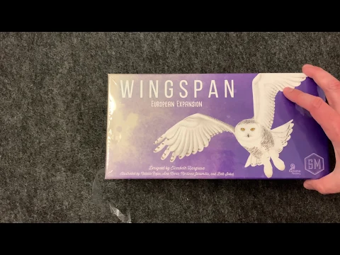 Wingspan - European Expansion - Unboxing - 4k